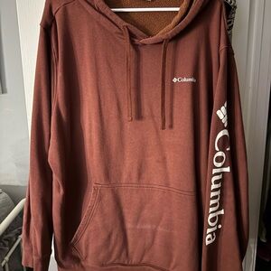Columbia Rust Hoodie
